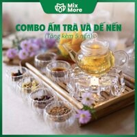 Đế lót ly, lót cốc vải nỉ 4 lớp, đá gốm cao cấp Roplus Coffee thấm nước tốt, dày dặn Mixmore