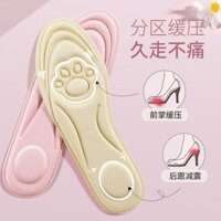 Đế Lót Nữ Đi Bộ Thoáng Khí Hút Mồ Hôi Khử Mùi Vòm Miếng Lót Thể Thao Giày Trắng Massage Chống Trơn Trượt Mỏng20241219