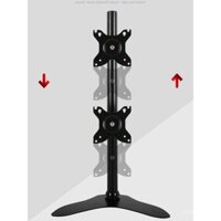 Đế màn hình LCD máy tính, màn hình cảm ứng, xoay, gập, điều chỉnh độ cao, giá đỡ bàn đa năng 19-27inch