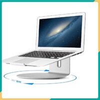 Đế nâng Laptop stand xoay 360 độ AP-2S nhôm nguyên khối tản nhiệt cao cấp, dày 4mm chắc chắn.