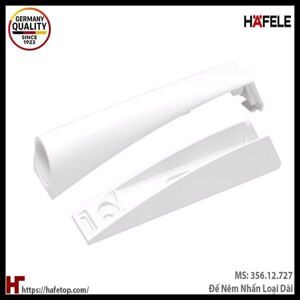 Đế nêm nhấn loại dài trắng Hafele 356.12.727