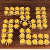 ĐẾ NẾN CHỮ VẠN 49 NGỌN HỢP KIM THẤP