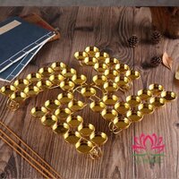 Đế Nến  Chữ Vạn - Giá Để Nến Bằng Đồng
