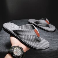 【Đề nghị đặc biệt】Thời trang dép tông dép kiểu đep nam dép tổ tông nam dép đi biển dép đúc quai ngang không thấm nước dép