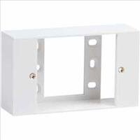 Đế nổi cao SINO CK157RH, 120x70x34mm, nhựa, trắng