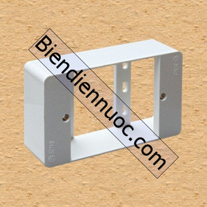Đế nổi nhựa chữ nhật tự chống cháy Sino CK1578RL