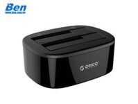 Đế ổ cứng (Docking) 2 khe cắm: 3.5 và 2.5 inch SATA 3 USB 3.0 ORICO 6228US3-C (Vỏ nhựa chống cháy)