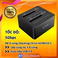 Đế ổ cứng (Docking) Orico 6228US3-C 2 khe cắm USB3.0