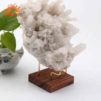 Đế óc chó Đồng thau Cánh tay trưng bày Đế đá quý Khoáng vật Mẫu quặng Geode Quả cầu pha lê Citrine Giá đỡ