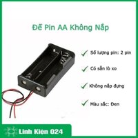 Đế Pin AA Không Nắp ( Đấu Nối Tiếp ) - 2 Pin (K2B18)