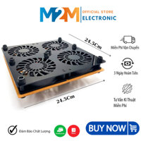 Đế Quạt Tản Nhiệt Laptop Siêu Bão, Quạt Làm Mát Modem Wifi, Router, Laptop Có Thể Điều Chỉnh Tốc Độ Gió