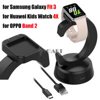 Đế Sạc Cho Samsung Galaxy Fit 3 SM-R390 Cáp Sạc USB Để Bàn Đứng Cho OPPO Band 2