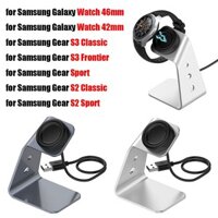 Đế Sạc Cho Samsung Galaxy Watch Đế Sạc Từ Tính Cho Samsung Gear S3 Classic Frontier Gear S2 Đế Kim Loại Thể Thao
