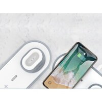 Đế sạc điện thoại không dây 10W cho iPhone - Airpods - Apple Watch Remax RP-W13