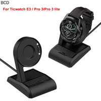 Đế Sạc Dock Adapter Cho Ticwatch proX E3 Pro 3 LTE Đồng Hồ Thông Minh USB Sạc Từ Tính Cáp Đứng Cho Ticwatch Pro 5