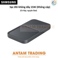 Đế sạc đôi không dây Samsung 15W không cáp EP-P5400 - Hàng Chính Hãng