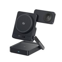 Đế Sạc Đứng Không Dây 3-in-1 Baseus PicoGo AF21 35W (Qi2.2 25W Wireless Charging)