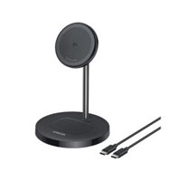 Đế Sạc Đứng Không Dây Từ Tính 2-in-1 Qi2 ANKER MagGo A2544 15W – BLACK