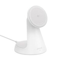Đế Sạc Đứng Không Dây Từ Tính 2-in-1 Qi2 ANKER MagGo A25M7 15W (Xoay Ngang 360° & Dọc 50°-70°, Sạc Không Dây Chuẩn Qi2, ActiveShield™ 2.0)