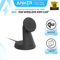 Đế sạc không dây Anker MagGo 1C 15W (2-in-1 Dock Stand, with USB-C cable) - A25M7