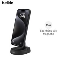 Đế sạc không dây Magnetic 15W Belkin BoostCharge WIA008