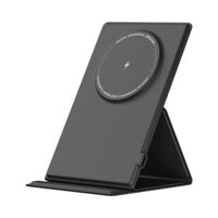 Đế sạc không dây ROCK – W50 Magnetic Phone Holder with Wireless Charging – Black ( Lightning )