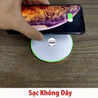 Đế sạc nhanh không dây 18W thích hợp cho 1phone 11 Pro Xs Max X Xr 8 Samsung S20 Xiaomi mi 9 - DODO
