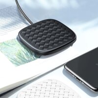 Đế sạc nhanh không dây Baseus BV Texture P13 Wireless Charger cho iPhone / Samsung / Huawei (10W/ 7.5W, Qi Wireless Quick Charger)