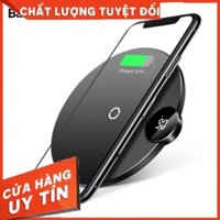 Đế sạc nhanh không dây Baseus Digital LED Display cho Apple iPhone 8/ iPhone X/ XS Max/ Samsung S8/ S9/ Note 9.
