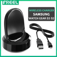 Đế Sạc Nhanh Không Dây Cho Đồng Hồ Samsung Gear S2 S3 S4 Galaxy Watch 42Mm 46Mm