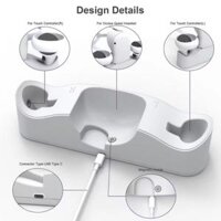 Đế sạc nhanh từ tính cho kính thực tế ảo oculus quest2