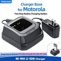 Đế sạc pin NNTN7335B KNB-9858 NTN9858 cho trạm sạc XTS1500 XTS2500 PR1500 MT1500 có bộ chuyển đổi