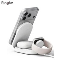 Đế sạc Ringke Stand Qi2 25W 3-in-1 Folding Magnetic Wireless Charger