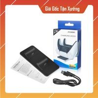 Đế sạc tay cầm ps5, dock sạc tay ps5 Dualsense - Dobe