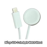 Đế sạc USB-C zin Apple Watch Ultra 2 bọc dù