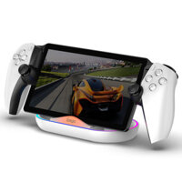 Đế Sạc Với Loại C Cho PlayStation Portal Tay Cầm Chơi Game Di Động PSP Đứng Cho PS Cổng Thông Tin Phụ Kiện Trò Chơi Với Đèn RGB