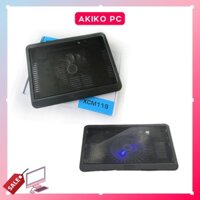 Đế Tản Nhiệt 1 fan cho laptop máy tính 14 15 16 17 inch AKIKO AKN19