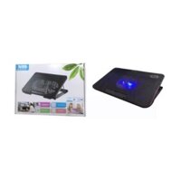 Đế tản nhiệt Cooling pad N99 2 fan đèn led