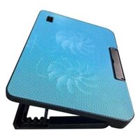 Đế tản nhiệt laptop 2 quạt N99 có đèn led cooling pad làm mát tốt -Tốt
