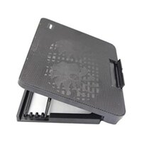 Đế tản nhiệt laptop 2 quạt N99 có đèn led cooling pad làm mát tốt