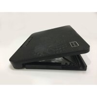 Đế tản nhiệt laptop 2 quạt N99 có đèn led cooling pad làm mát tốt