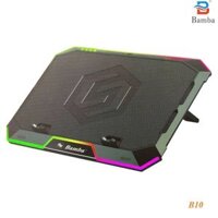 Đế tản nhiệt Laptop Bamba B10 (4 quạt) RGB