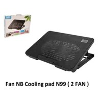 ĐẾ TẢN NHIỆT LAPTOP NB N99 2 FAN COOLING PAD