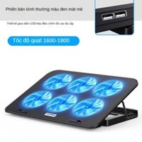 Đế Tản Nhiệt Laptop quạt máy tính từ 15.6 inch mạnh êm đế nâng 45 độ có 4 nấc tùy chỉnh