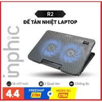 Đế tản nhiệt máy tính xách tay với hai quạt siêu mát dùng cho máy 14 đến 17 Auspiciosu.vn