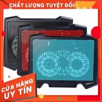Đế Tản Nhiệt Quạt tản nhiệt Laptop Cooler S200 Pad 2 Quạt lớn, Đèn Led, Từ 12"-17 Inch cc giá đẹp