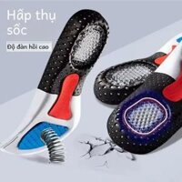 Đế Thể Thao Silicon Cho Nam Và Nữ Hỗ Trợ Vòm Gel Chạy Chèn Thoáng Khí Chống Sốc Chân Đệm Đế Thể Thao