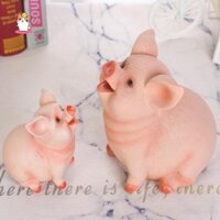 Dễ Thương 1 Chiếc Trang Trí Nhà Hình Con Heo Đồ Chơi Trẻ Em Lớn Heo Ngân Hàng Tượng Lợn Hộp Tiền Xu Hộp Bảo Quản Hộp Đựng Tiền