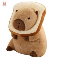 Dễ Thương Capybara Sang Trọng Gối Có Thể Đeo Bánh Mì Nướng Mũ Kawaii Bánh Mì Capybara Thú Nhồi Bông Đồ Chơi Ôm Quà Tặng Cao Cấp Guality 40cm