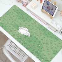 Dễ Thương Cây Phụ Kiện Chơi Game MousePads Máy Tính Laptop Game Thủ Mở Rộng Chuột Thảm Anime Lớn Miếng Lót Chuột Bàn Phím Cao Su